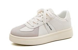 Нескользящие низкие кроссовки для скейтбординга, женские, цвета экрю PAUL FRANK, Ecru