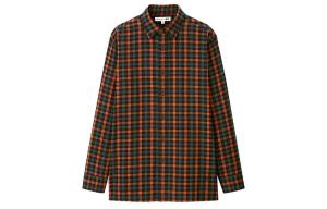 Jw Anderson Jw Anderson Co-Branded Series Рубашка мужская оранжевая Uniqlo, оранжевый