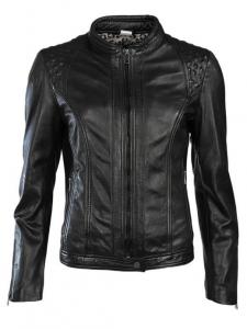 Кожаный пиджак Jcc, черный