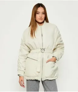 Куртка-Бомбер BACON relaxed fit Pinko, экрю