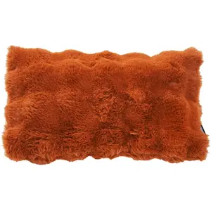 Чехол для подушки Aura с 3D волновой текстурой Done., Cognac