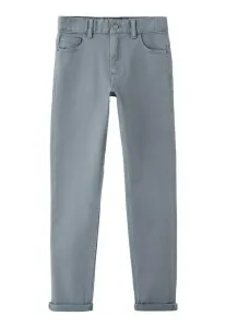 Детские прямые джинсы Mango Kids, Blue