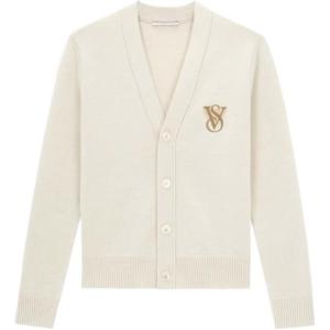 Victoria's Secret Кардиган из трикотажной ткани THE MIX унисекс ванильно-белый