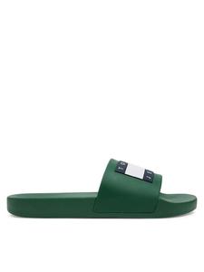 Мюли Tommy Jeans Pool Slide Ess EM0EM01191 Tommy Jeans, зеленый
