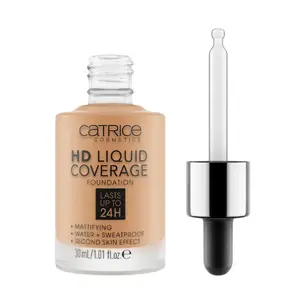 Составляют основу Hd Base Cobertura Líquida Catrice, цвет camel beige