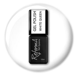 Гель для ногтей белая королева, 10 мл Reforma, цвет white