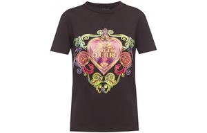 VERSACE JEANS COUTURE Футболка женская черная