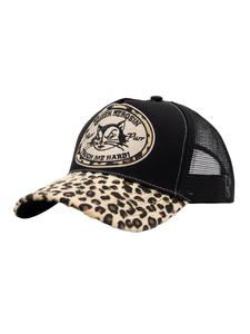 Бейсболка Queen Kerosin Trucker Cap Touch Me Hard, черная