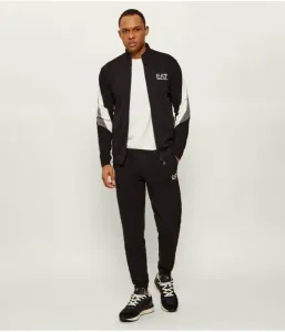 Спортивный костюм regular fit Ea7, черный