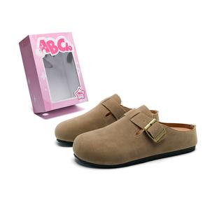 Женские сандалии с закрытым носком, устойчивые к истиранию и запаху, нескользящие ABCIO, Khaki