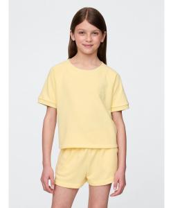 (K) Свободная махровая футболка (детская)