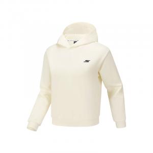 Skechers Свитшот женский Marshmallow White/0074 с капюшоном Moderate