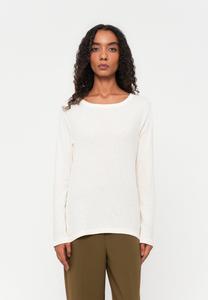 Топ Marc O'Polo DENIM ROUND NECK , White Blush/Off-White