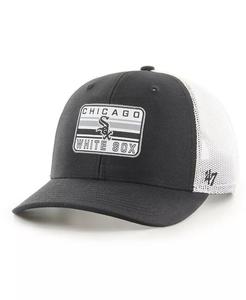 Мужская черная регулируемая кепка Chicago White Sox Drifter Trucker '47 Brand, черный