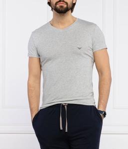 Футболка мужская Emporio Armani с v-образным вырезом, серый