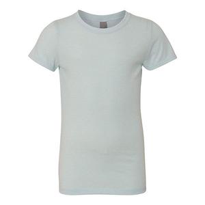 Футболка для девочек cvc princess Next Level, Ice Blue