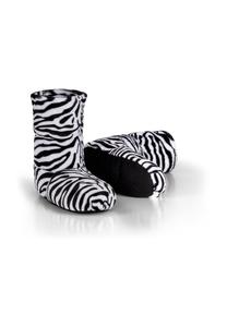 Зерновые тапочки для микроволновки Normani, цвет Zebra