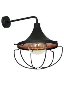 Настенный светильник (Ш)31,5 x (В)38 см, цвет черная медь