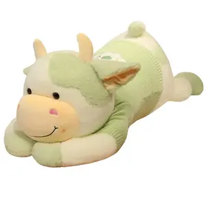 Плюшевая игрушка милая корова в мультяшном стиле, высота 90см/110см/130см/160см Bitter purchase