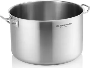 Кастрюля для мяса Chefproof, Ø 40 см, 30 л, хромоникелевая сталь 18/10 WAS Germany
