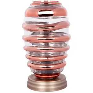 Настольная лампа Настольная лампа Aladin II 710 E27 1 шт., высококачественная, необычная Kayoom, Champagner, Kupfer