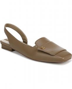 Балетки Teagan Square Toe Slingback Flats Franco Sarto, Olive Leather