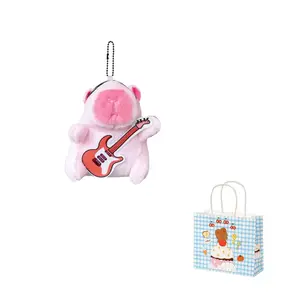 Капyбара плюшевый кулон высота 12см Dolls and bears dance