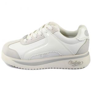 Buffalo Низкие повседневные туфли унисекс белого цвета