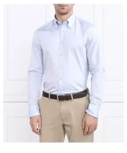 Рубашка Slim fit Stenströms, синий