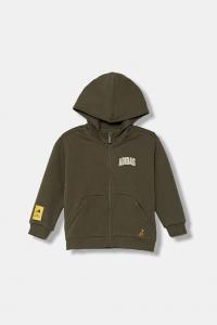 Детская толстовка Adidas, зеленый