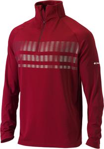 Columbia Golf Omni-Wick мужская толстовка 1/4 молнии Picker, Intense Red