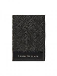 Картхолдер Tommy Hilfiger Monogram AM0AM12783, черный