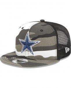 Мужская кепка с камуфляжем Urban Camo Dallas Cowboys 9FIFTY Trucker Snapback New Era