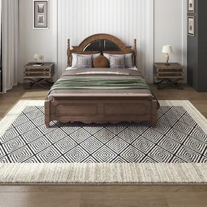 AOVOC Ковер 120х240 см Victoria-Edge Thick Version-07, винтажный, для спальни или гостиной, европейский, противоскользящий