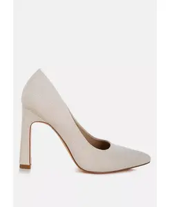 Туфли-лодочки Uboa Slim Block Heel на устойчивом каблуке London Rag, розовый