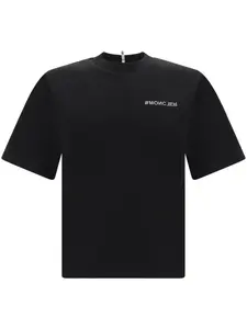 Футболка с логотипом Moncler Grenoble, черный