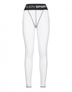 Узкие леггинсы Plein Sport, белый
