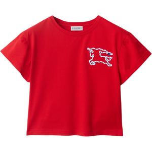 Burberry Футболка SS25 Red детская