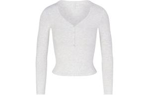 Футболка женская светло-серая Skims