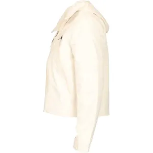 Куртка с вышитым логотипом THE NORTH FACE, айвори белый