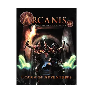 Codex of Adventures Vol. 1, Arcanis - The World of Shattered Empires, мягкая обложка