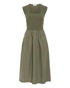 Платье SOAKED IN LUXURY Simone, зеленый