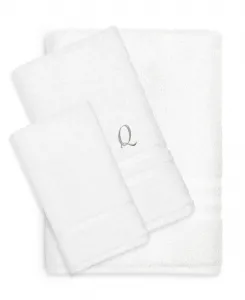 Набор из 3 банных полотенец Denzi из турецкого хлопка с индивидуальным дизайном Linum Home, Q