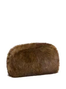 Клатч Jumbo Noor на молнии Apparis, коричневый