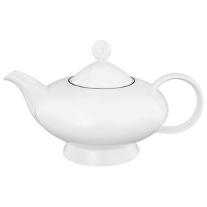 Заварочный чайник Lido Black Line 1,25 л 1 шт. Объем 1,25 литра Seltmann Weiden, белый/черный