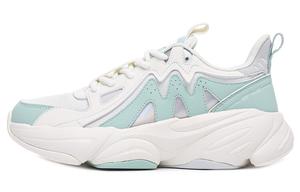 Кроссовки Strange Bomb Running Shoes Women's Low-Top White/Green Erke