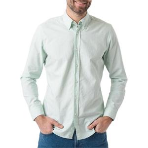 HUGO BOSS Рубашка мужская светло-зеленая