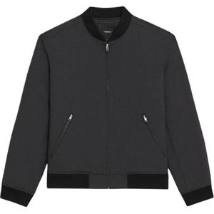 Куртка пальто мужская тёмно-угольного серого цвета THEORY, тёмно-угольный серый