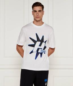 Футболка Hugo Blue Nestrolo Regular Fit, белый