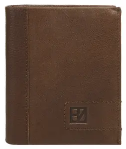 Кошелек BODENSCHATZ, натуральная кожа, коричневый